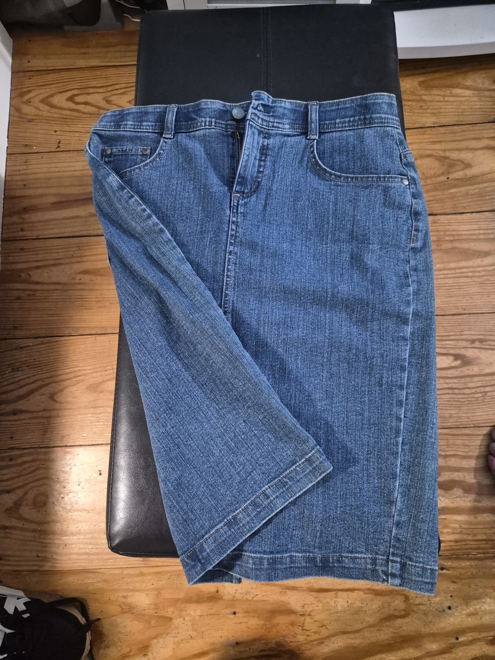 Charter Club Straight-Leg Blue Denim Jeans